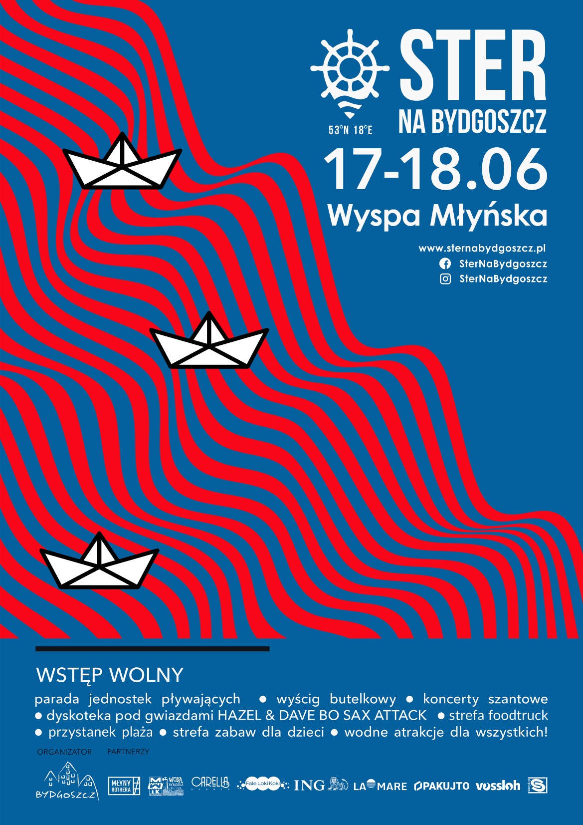 Bydgoski Festiwal Wodny „STER NA BYDGOSZCZ 53˚N, 18˚E” 